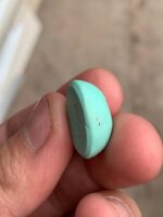 14.80 ct Afghan Turquoise Cabochon: A Softly Shaped Gem With Classic Afghan Character - Image 6