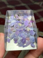 Rare 51.40 ct Afghan Hackmanite Rough Lot – Natural Violet Crystal - Image 9