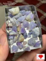 89.50 ct Afghan Hackmanite Rough Lot – Rare UV Reactive Collector Gemstone