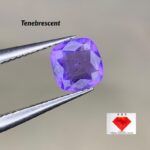 Rare 0.54 ct Hackmanite with Strong Tenebrescent Color Change and Fluorescent from Badakhshan, Afghanistan