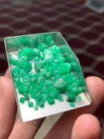 53.60 ct Swat Emerald Rough Lot – Compact Form, Natural Depth - Image 2