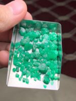 53.60 ct Swat Emerald Rough Lot – Compact Form, Natural Depth - Image 4