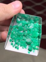 53.60 ct Swat Emerald Rough Lot – Compact Form, Natural Depth - Image 6
