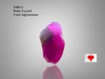 Striking Depth: 5.66ct Afghan Ruby Crystal with Strong Form & Collector Appeal