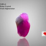 Striking Depth: 5.66ct Afghan Ruby Crystal with Strong Form & Collector Appeal