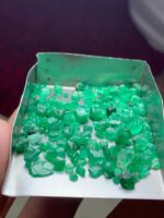 Swat Emerald Rough Lot: Natural Untreated Green Crystals (39.80ct) - Image 4