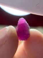 Striking Depth: 5.66ct Afghan Ruby Crystal with Strong Form & Collector Appeal - Image 5