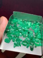 Swat Emerald Rough Lot: Natural Untreated Green Crystals (39.80ct) - Image 6