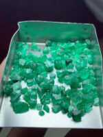 Swat Emerald Rough Lot: Natural Untreated Green Crystals (39.80ct) - Image 7