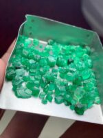 Swat Emerald Rough Lot: Natural Untreated Green Crystals (39.80ct) - Image 8