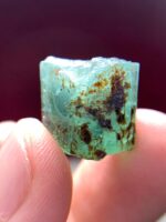 27.15ct Emerald Crystal from Laghman – Natural Grandeur in Green - Image 2