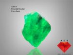4.35ct Swat Emerald Crystal – A Bright, Wide-Faced Green Beauty from Pakistan