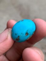 Exquisite Afghan Turquoise: A 25.82 ct Cabochon Gem - Image 2