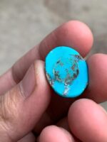 Exquisite Afghan Turquoise: A 25.82 ct Cabochon Gem - Image 11