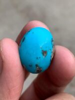 Exquisite Afghan Turquoise: A 25.82 ct Cabochon Gem - Image 3