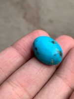 Exquisite Afghan Turquoise: A 25.82 ct Cabochon Gem - Image 5