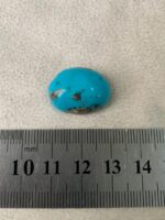 Exquisite Afghan Turquoise: A 25.82 ct Cabochon Gem - Image 8