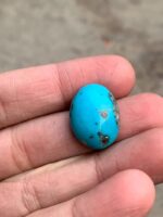Exquisite Afghan Turquoise: A 25.82 ct Cabochon Gem - Image 9
