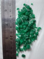 101.90ct Swat Emerald Rough Lot (11x9x7mm): Untouched Natural Green Gems from Pakistan - Image 9