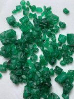 101.90ct Swat Emerald Rough Lot (11x9x7mm): Untouched Natural Green Gems from Pakistan - Image 10