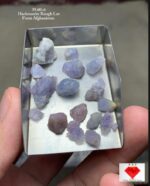 Rare 39.60ct Afghan Hackmanite Rough Lot – Natural Crystal Beauty