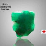 19.95ct Swat Emerald Crystal – Bold, Natural, and Brilliantly Formed