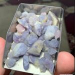 Natural 90 ct Afghan Hackmanite Rough Lot – Rare Color-Changing Gem Material