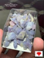 Natural 90 ct Afghan Hackmanite Rough Lot – Rare Color-Changing Gem Material