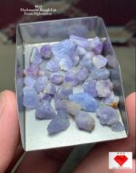 Elegant 46 ct Afghan Hackmanite Rough Lot – Natural Gemstone Beauty