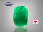 9.85 ct Swat Emerald Crystal (15.01 × 9.91 × 7.85 mm) – Natural Untreated Green Beryl from Pakistan’s Gem Valley
