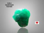 15.90ct Natural Emerald Crystal from Swat – A -Grade Gem of Untamed Beauty