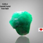15.90ct Natural Emerald Crystal from Swat – A -Grade Gem of Untamed Beauty
