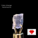 Rare 0.645 ct Hackmanite with Strong Tenebrescent Color Change and Fluorescent from Afghanistan - Image 4