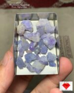 Exceptional 77.75 ct Afghan Hackmanite Rough Lot – Rare Natural Collector’s
