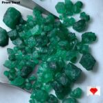 80.00ct Swat Emerald Rough Lot (10x9x6mm): Untreated Natural Crystals from Pakistan’s Emerald Region