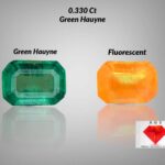 Rare 0.330 ct Green Hauyne from Badakhshan, Afghanistan