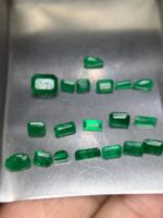 6.65ct Faceted Emerald Lot from Swat – Precision-Cut Green Gems from Pakistan - Image 5