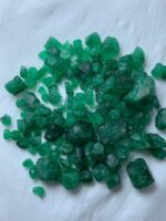 80.00ct Swat Emerald Rough Lot (10x9x6mm): Untreated Natural Crystals from Pakistan’s Emerald Region - Image 6