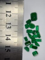 6.65ct Faceted Emerald Lot from Swat – Precision-Cut Green Gems from Pakistan - Image 8