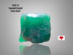 16.87ct Swat Emerald Crystal – Deep Color and Rare Geometry in Natural Form