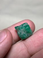 16.87ct Swat Emerald Crystal – Deep Color and Rare Geometry in Natural Form - Image 2