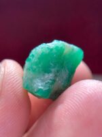 16.87ct Swat Emerald Crystal – Deep Color and Rare Geometry in Natural Form - Image 5