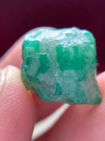 16.87ct Swat Emerald Crystal – Deep Color and Rare Geometry in Natural Form - Image 6