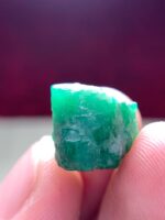 16.87ct Swat Emerald Crystal – Deep Color and Rare Geometry in Natural Form - Image 7