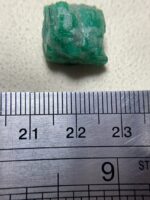 16.87ct Swat Emerald Crystal – Deep Color and Rare Geometry in Natural Form - Image 8