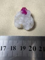 33.28ct Afghan Ruby Specimen – A Rare Natural Crystal from the Mountains of Afghanistan - Image 2