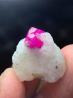 33.28ct Afghan Ruby Specimen – A Rare Natural Crystal from the Mountains of Afghanistan - Image 4