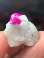 33.28ct Afghan Ruby Specimen – A Rare Natural Crystal from the Mountains of Afghanistan - Image 9