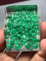 71.95ct Swat Emerald Rough Lot (8x6x6mm): Natural Green Crystals for Cutting, Jewelry, or Collection - Image 10