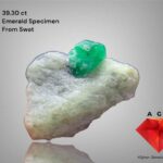 A 39.30-Carat Swat Emerald Specimen: Natural Brilliance Shaped by Mountain Light